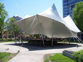 bandshell concert tent