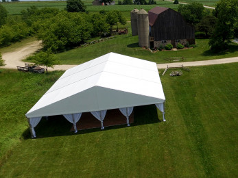 clearspan wedding tent