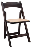 Fruitwood Folding Chair Rental