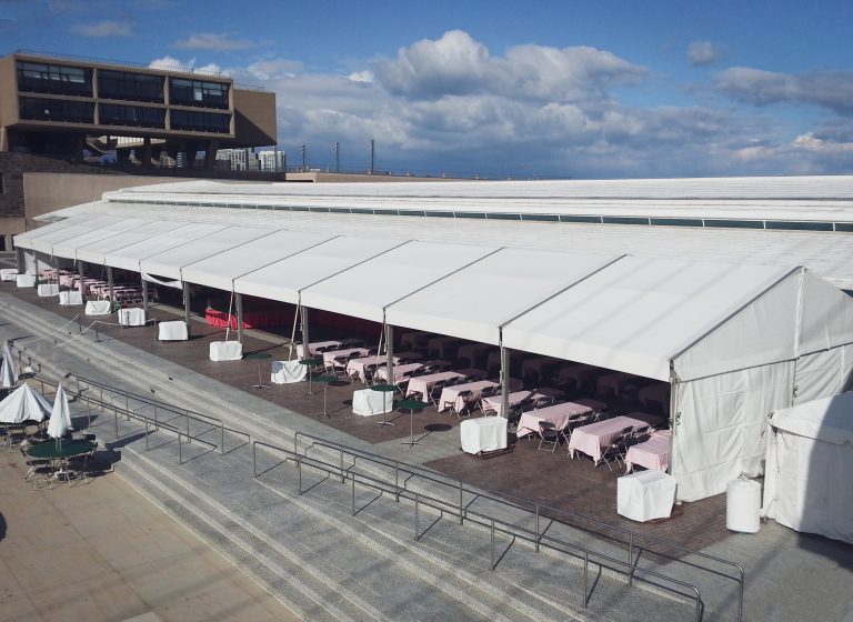 This is an example of our 30 foot wide temporary structure