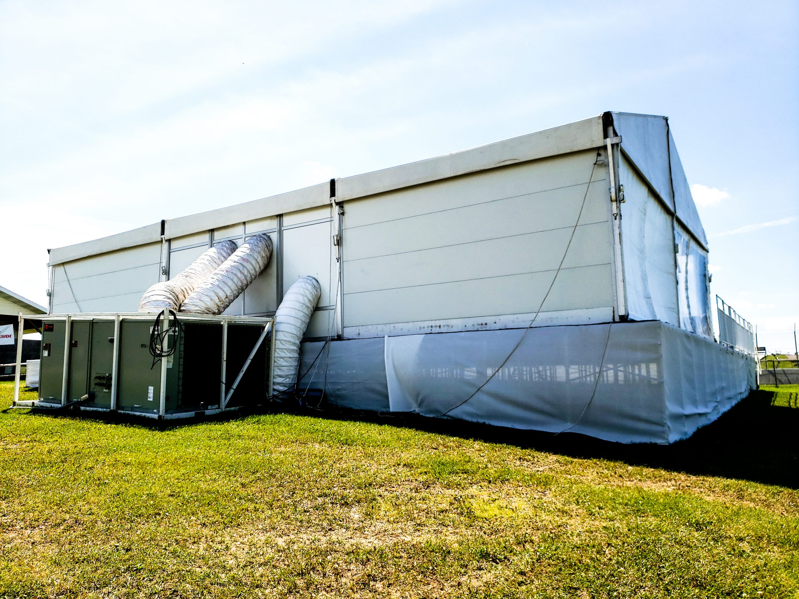 Hard Wall Tent with AC