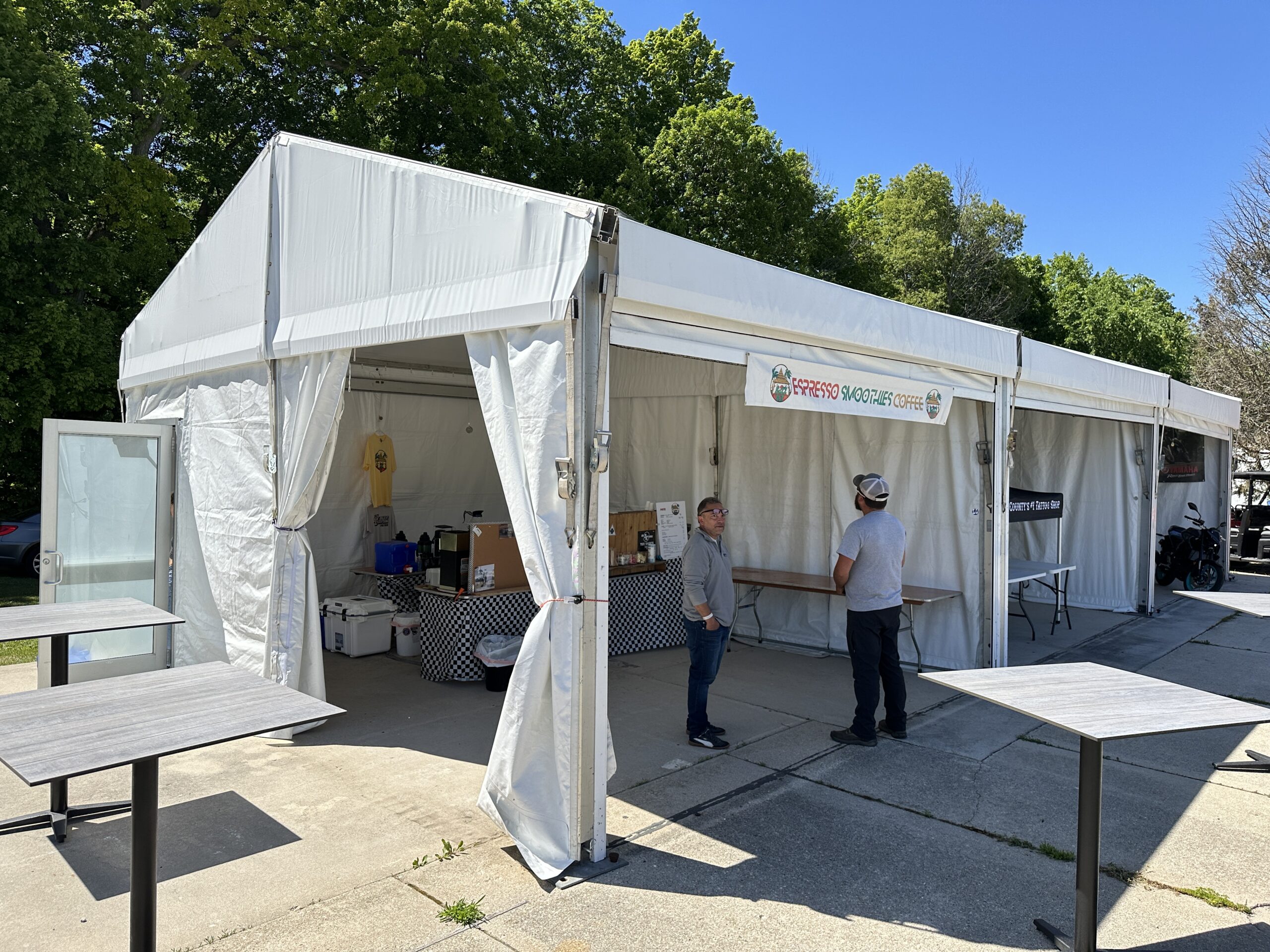 Tents for Vendor Storefronts