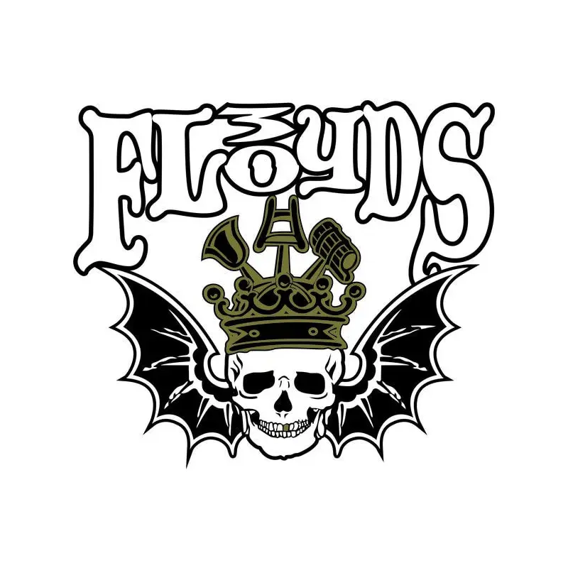 A logo for 3 Floyds Brewing company